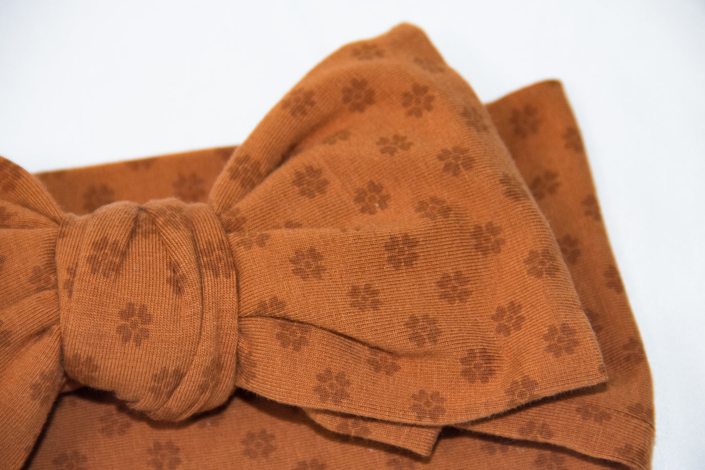 Haarband, Schleife, Braun, XXL Bow