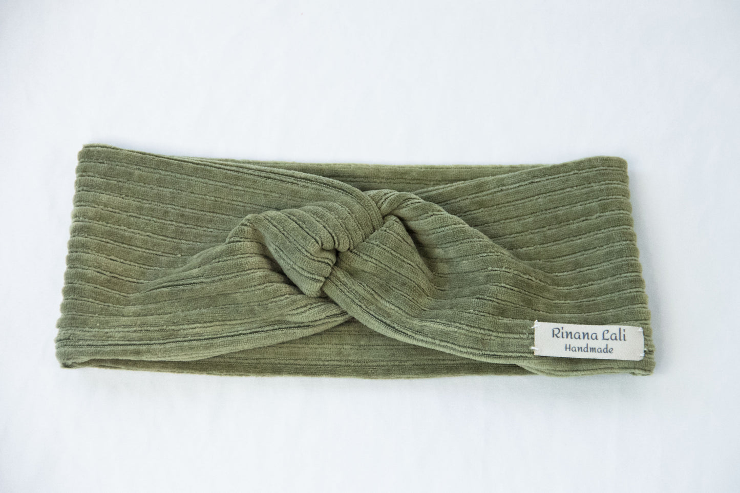 Knotenbandeau, Bandeau, Bandana, Grün
