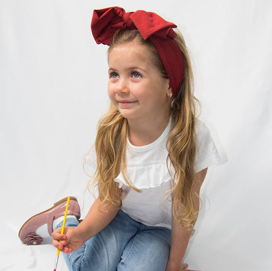 Haarbänder, Schleifen, Rot