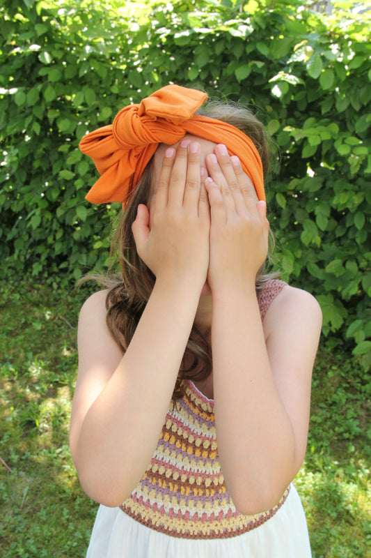 Haarbänder, Schleifen, Orange