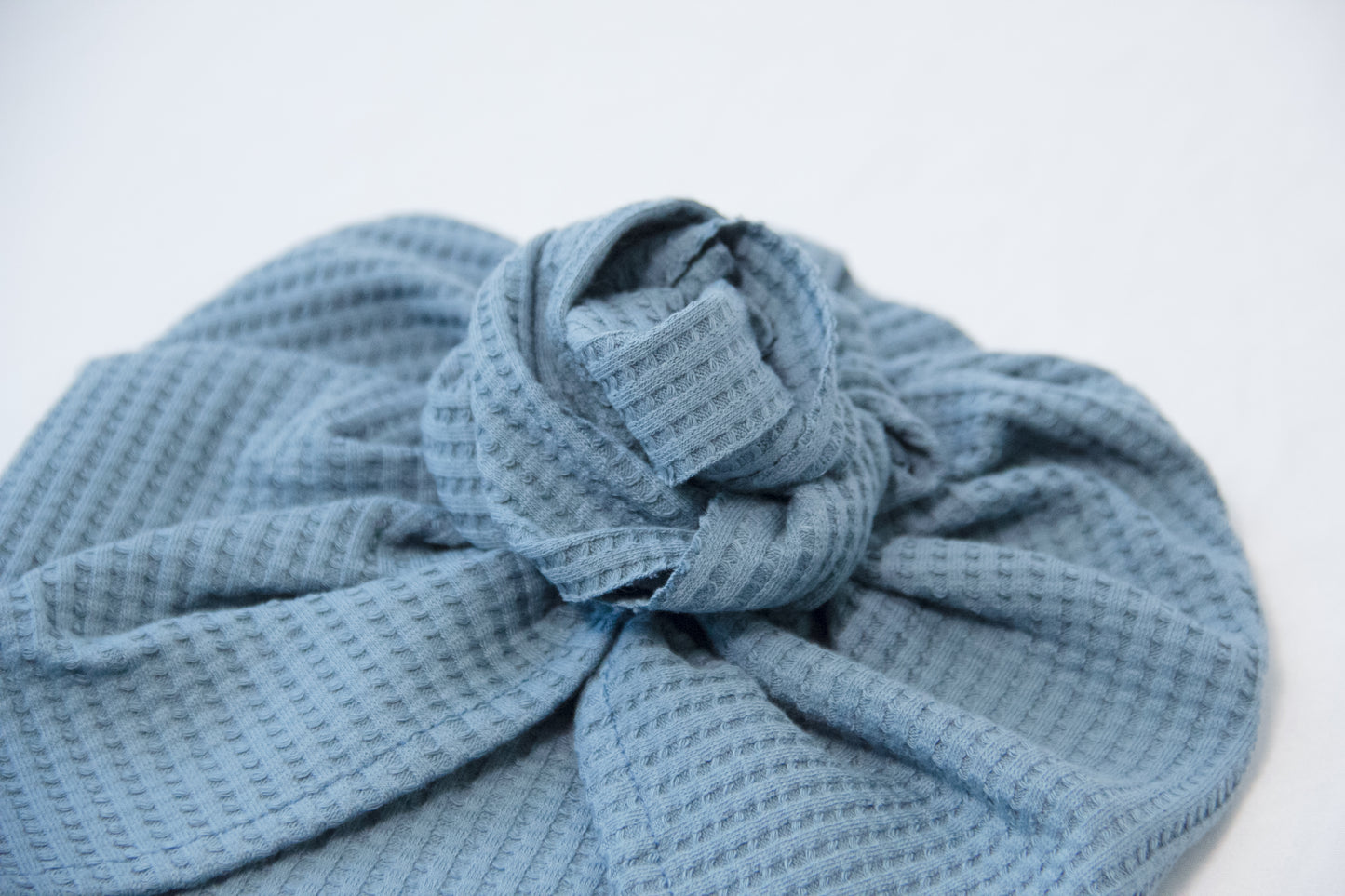 Knotenturban, Turban, Blau