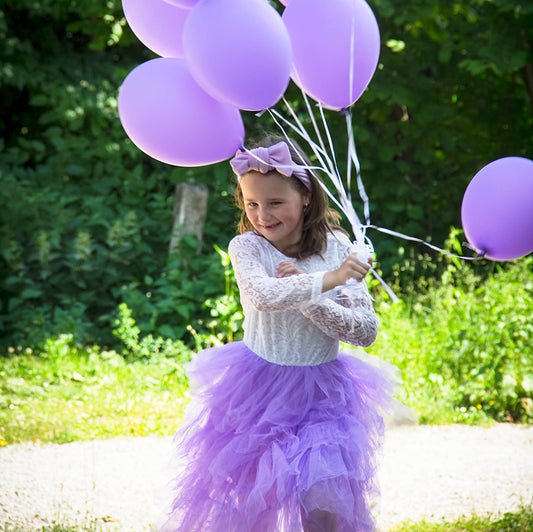 Haarband, Schleife, Flieder, Lila