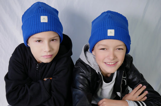 Beanies, Mützen, Blau
