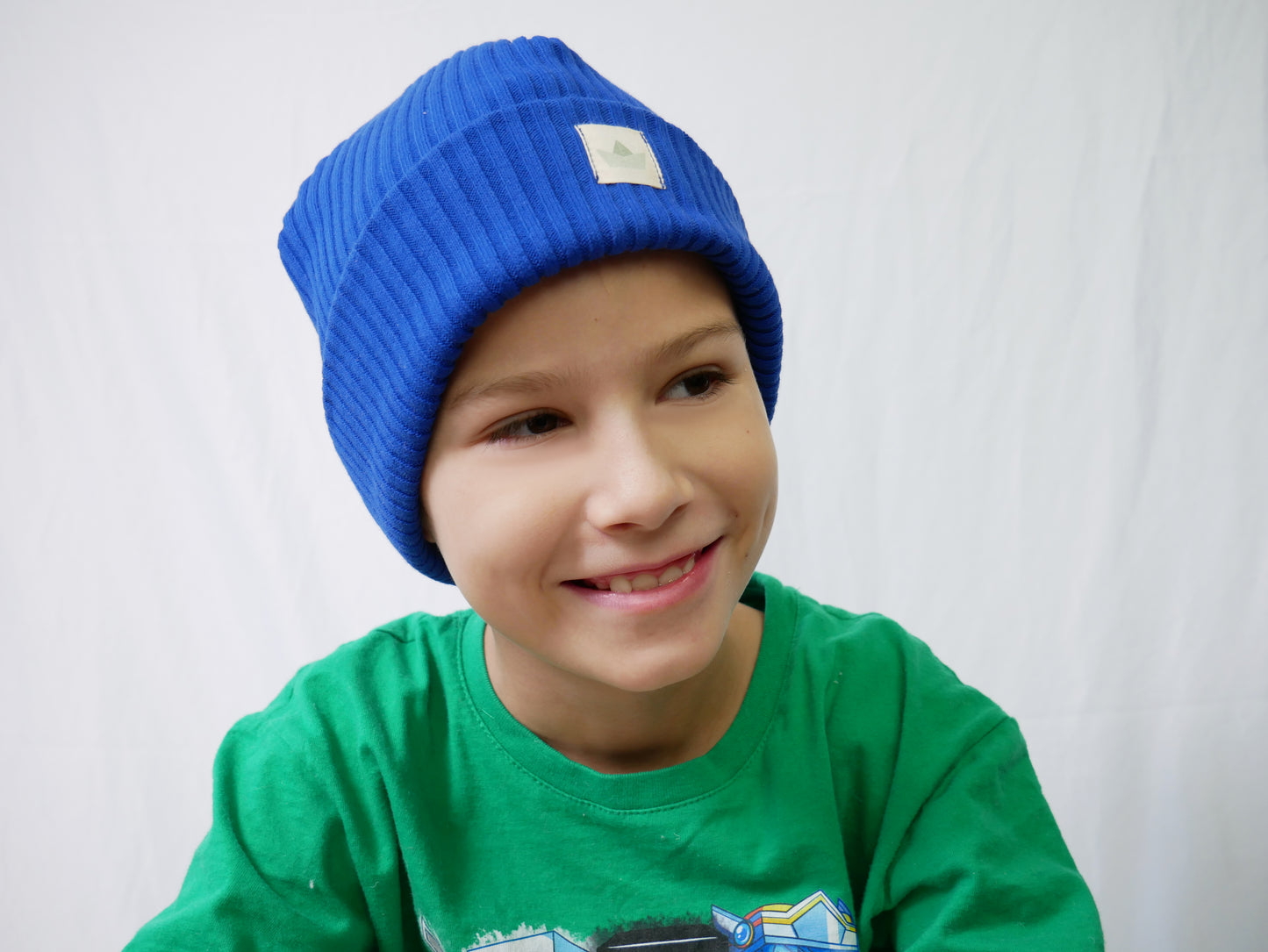 Beanie, Mütze, Blau