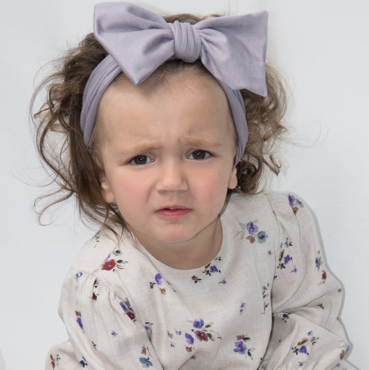Haarband, Schleife, Lila